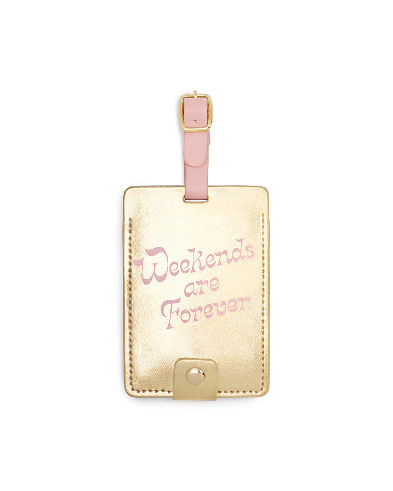 Getaway Luggage Tag - Weekends Are Forever
