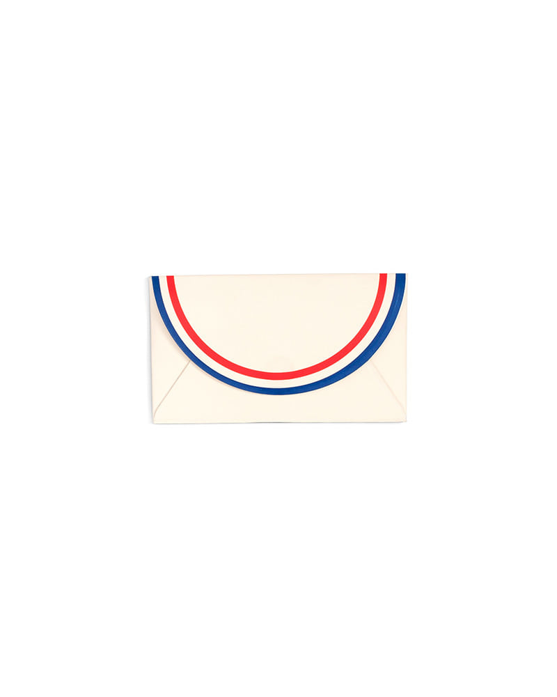 All Business Card Holder - Parisian Stripe
