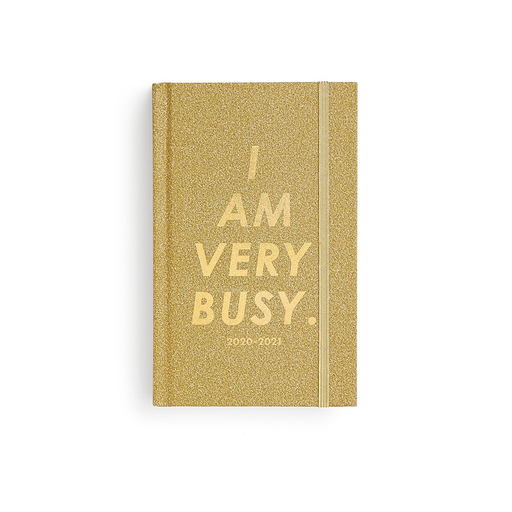 CLASSIC 17-MONTH ACADEMIC PLANNER - GOLD GLITTER