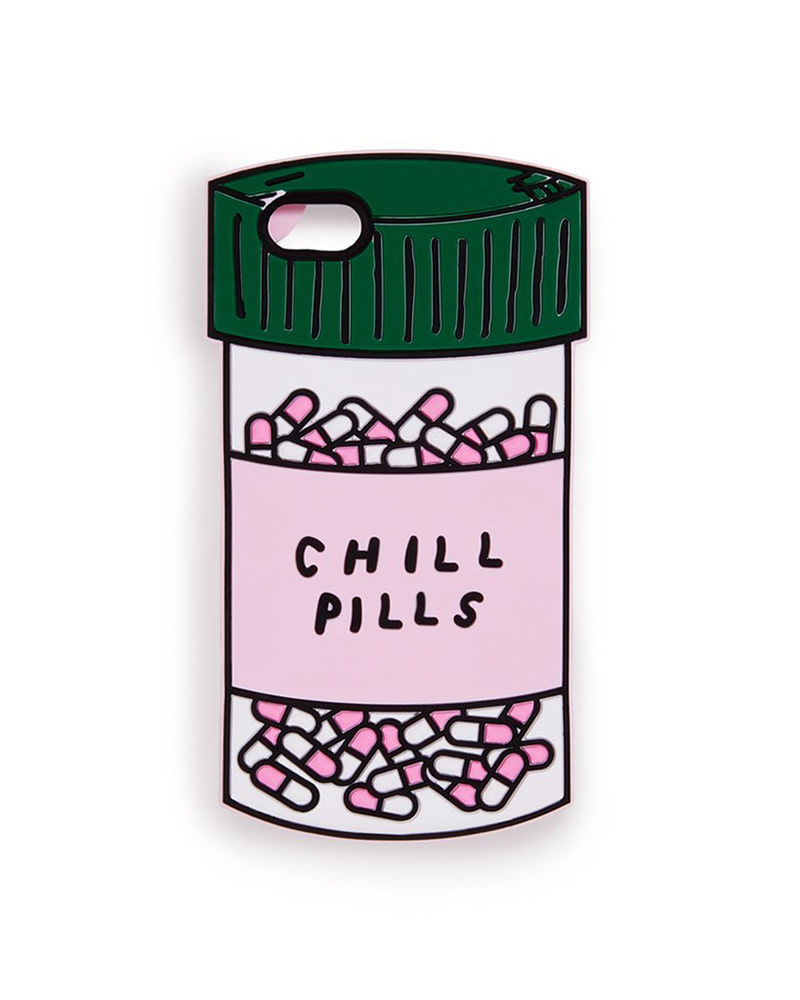 Silicone Iphone Case - Chill Pills (Fits Iphone 7 And 8)