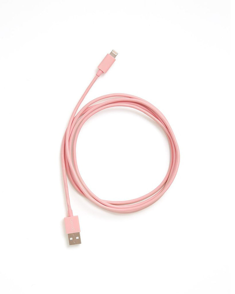 Power Trip Charging Cord - Pink (152cm)